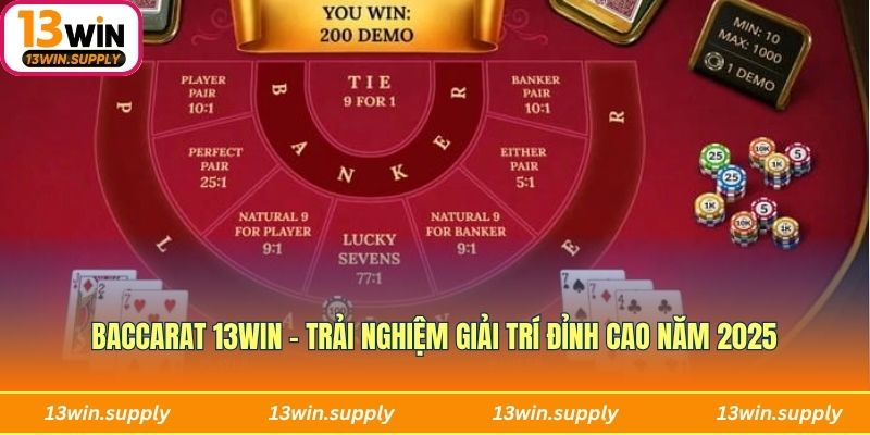 baccarat 13win