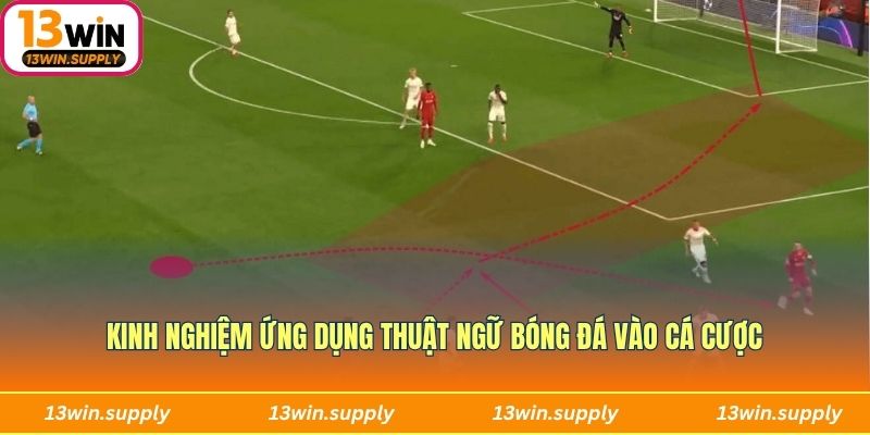 Kinh nghiệm ứng dụng thuật ngữ bóng đá vào cá cược